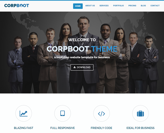 Corpboot - Corporate Website Template Corpboot - Corporate Website Template