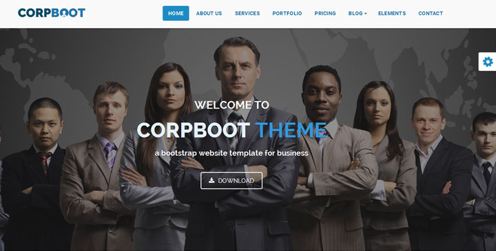 Corpboot - Corporate HTML5 Website Template
