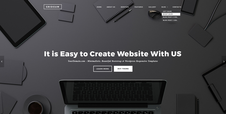 Black label Multipurpose template