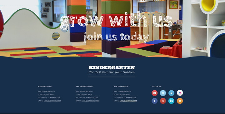 Joomla Kindergarten Template