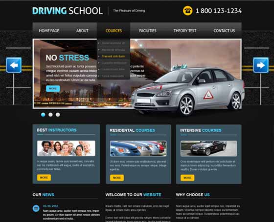 driving-school-website-template-gridgum