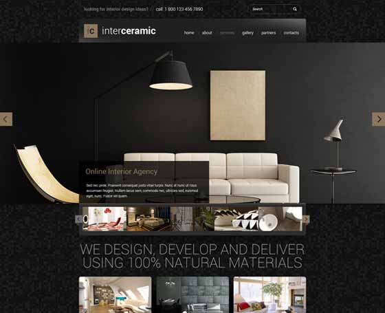 Interior and Decore bootstrap theme