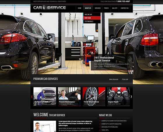 Car repair bootstrap theme